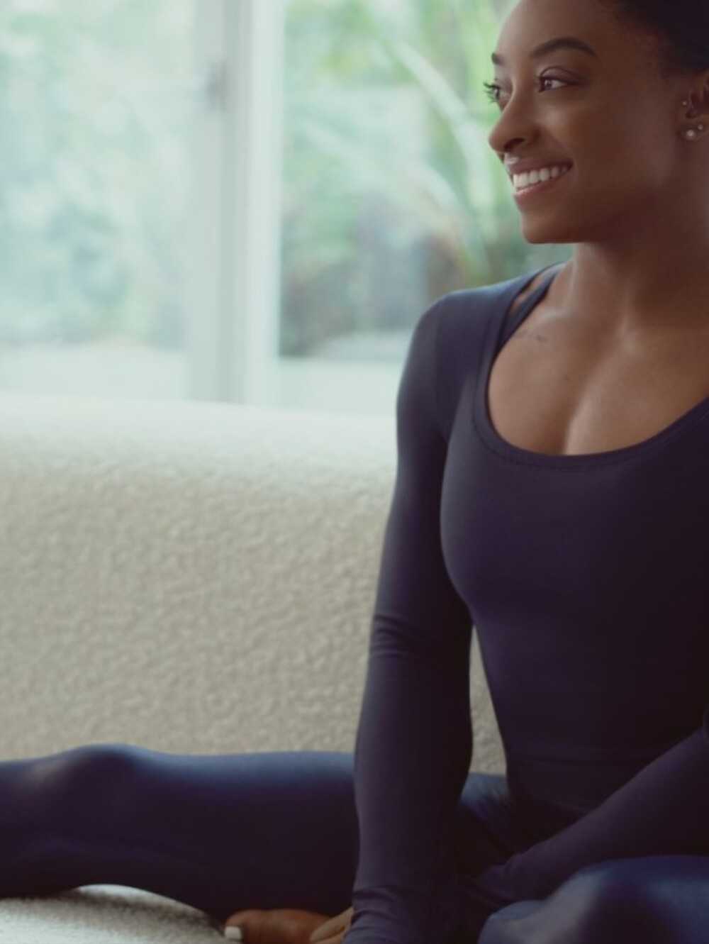 Athleta 💕Black Transcend Long Sleeve Top